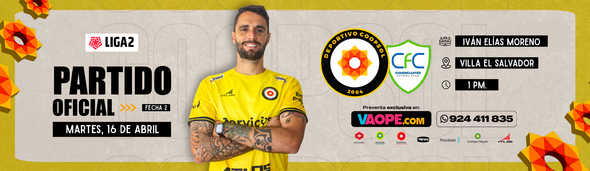 Deportivo Coopsol vs Comerciantes FC