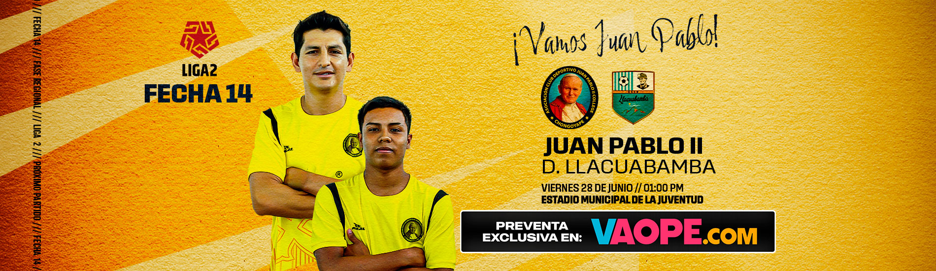 Juan Pablo II vs Deportivo Llacuabamba