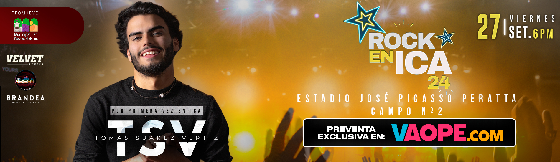 Tomas Suarez Vertiz en Rock en Ica 24