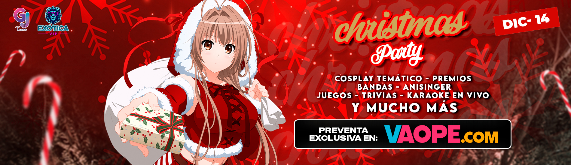 Christmas Party 2024 en Exótica Club Tacna