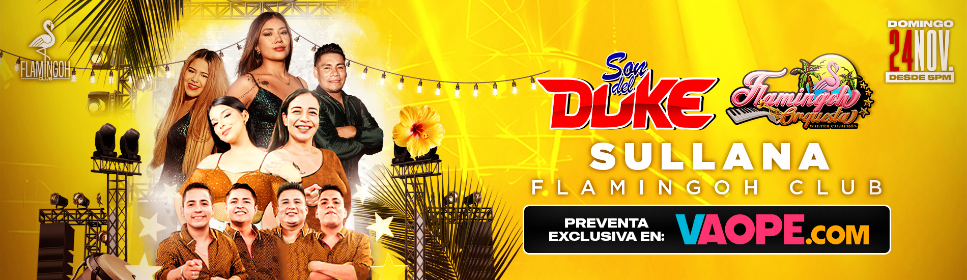 Son del Duke en Flamingoh Club Sullana
