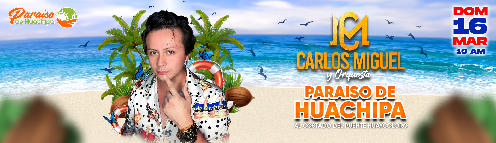 Carlos Miguel en el Paraiso de Huachipa