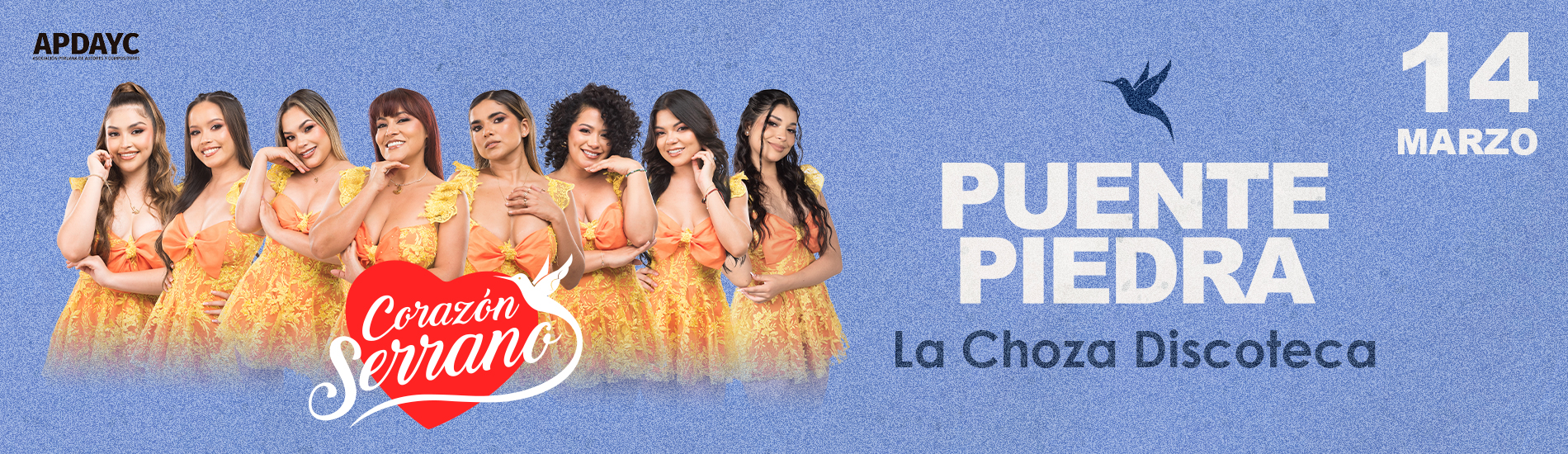 Corazón Serrano en La Choza Discoteca de Puente Piedra