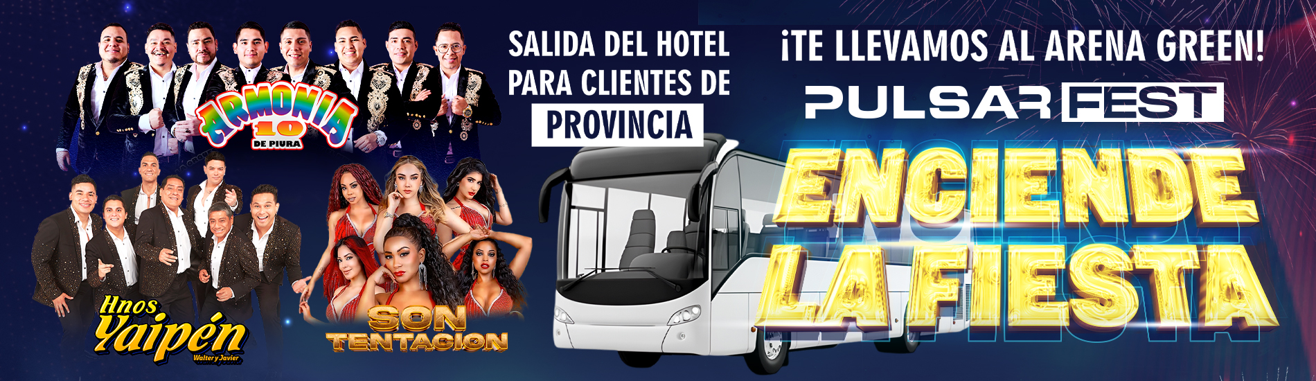 Bus - Te llevamos al Green Arena
