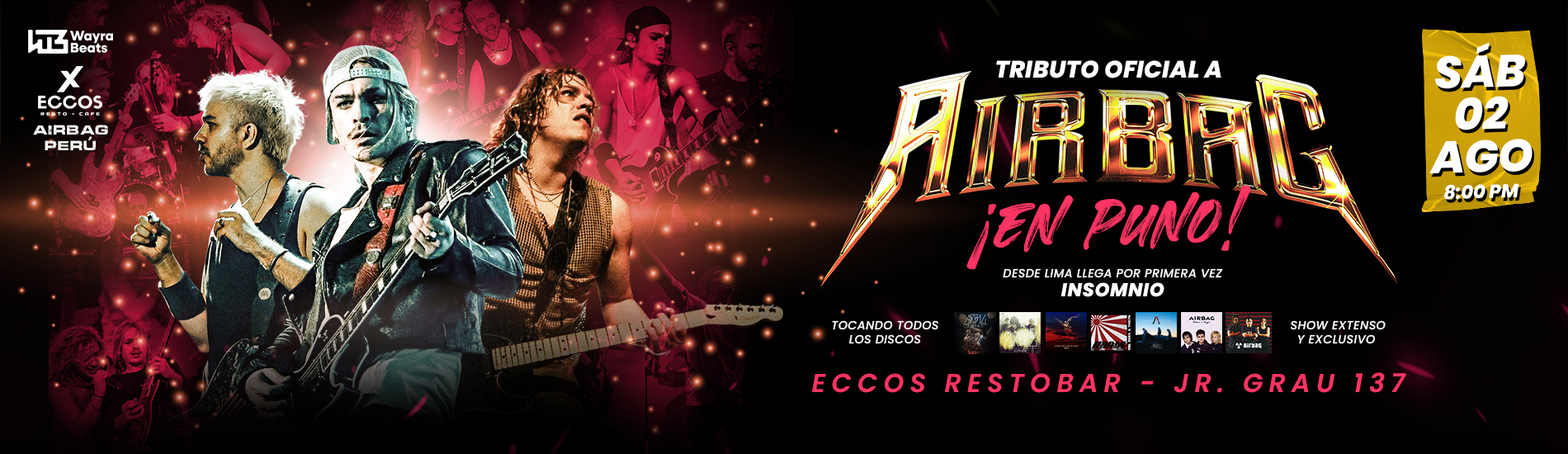 Tributo Oficial a Airbag en Puno