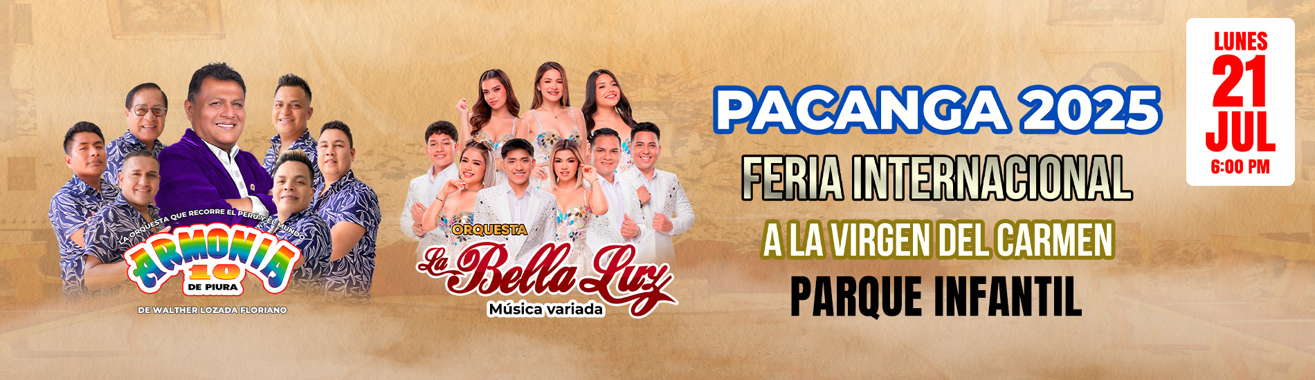 Armonía 10 de Walther Lozada y La Bella Luz en Pacanga