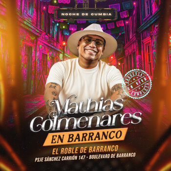 Mathias Colmenares en Barranco