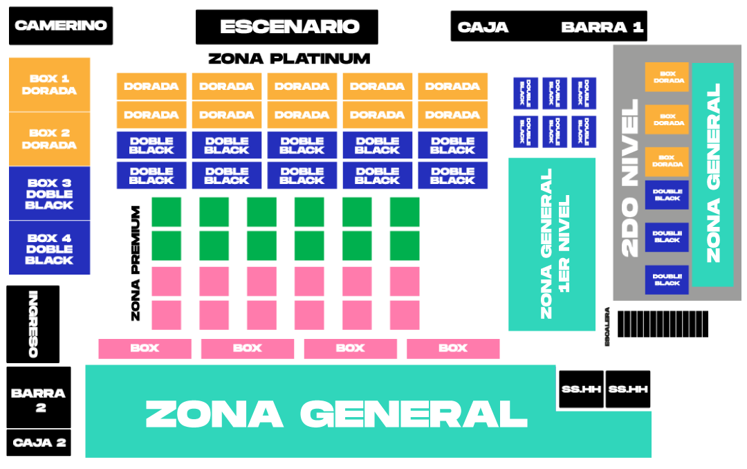 Croquis del evento