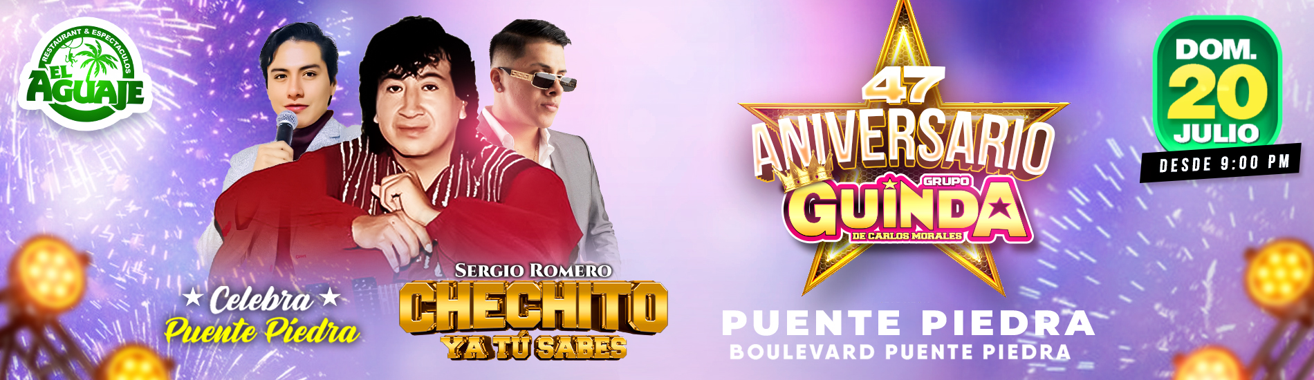 47° Aniversario de Grupo Guinda en El Aguaje de Puente Piedra