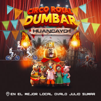 Circo Royal Dumbar en Huancayo