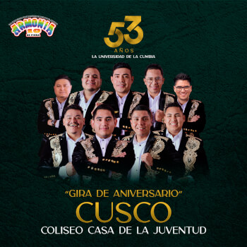 Armonía 10 en Cusco - Gira de Aniversario