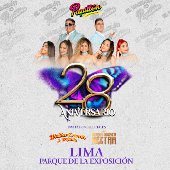 28° Aniversario de Papillón en el Parque de la Exposición