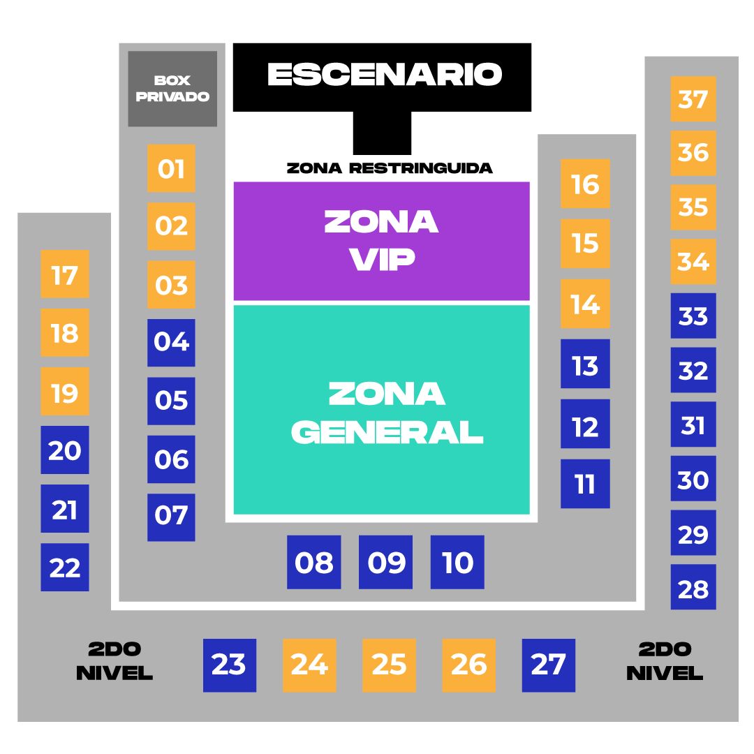 Croquis del evento