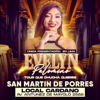Evelyn Palomino por primera vez en Lima