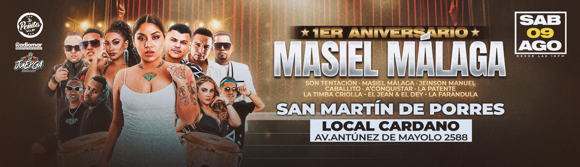 Primer Aniversario de Masiel Malaga en SMP