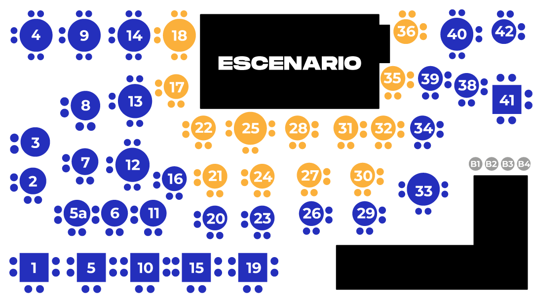 Croquis del evento