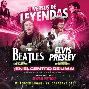 The Beatles vs Elvis Presley en el Centro de Lima