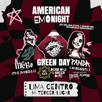 American Emo Night en el Centro de Lima