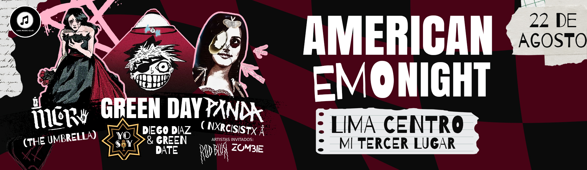 American Emo Night en el Centro de Lima
