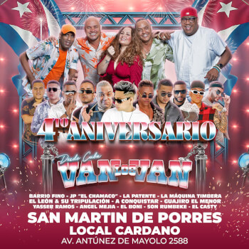 4to Aniversario de Los Van Van en SMP