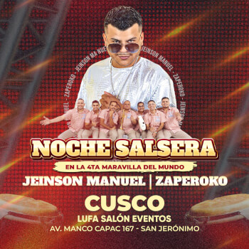 Noche de Salsa con Jeinson Manuel y Zaperoko en Cusco