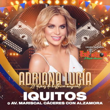 Adriana Lucía en Iquitos