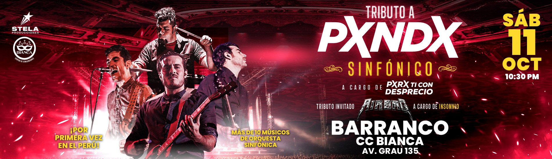 Tributo a Pxndn Sinfónico en Barranco