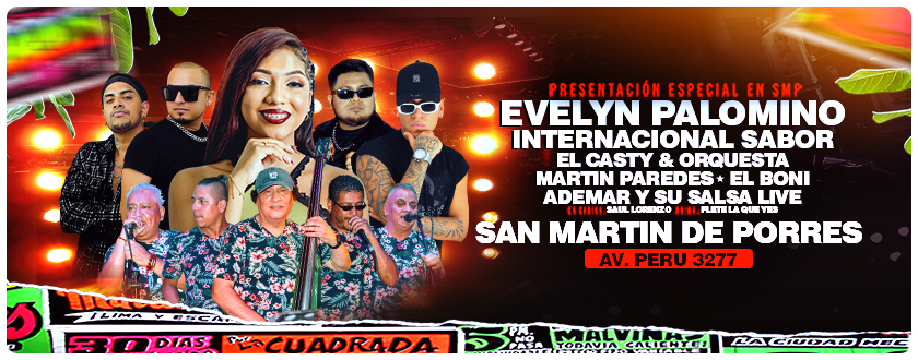 Evelyn Palomino, Internacional Sabor y más en SMP
