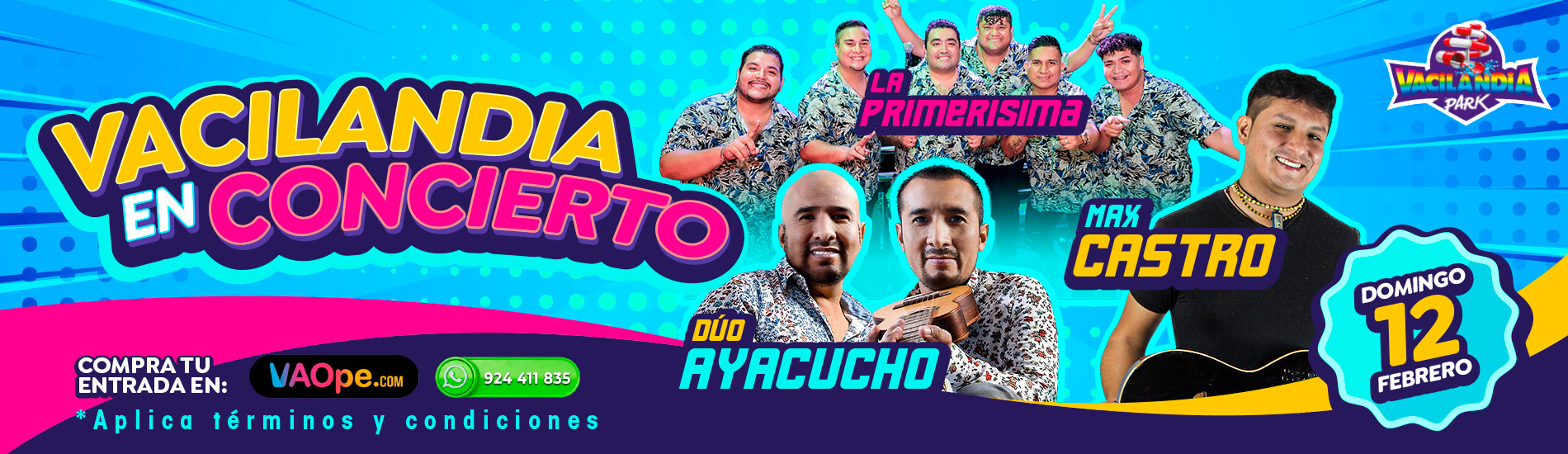 Vacilandia en Concierto con La Primerisima del Peru Orquesta