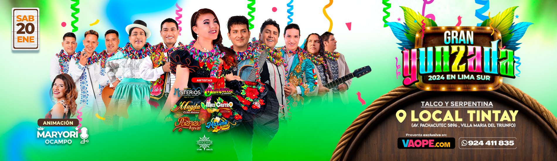 Gran Yunzada 2024 en Lima Sur