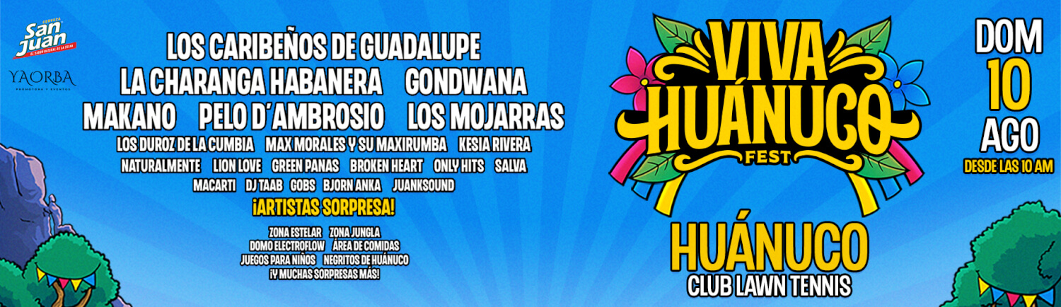Viva Huánuco Fest 2025
