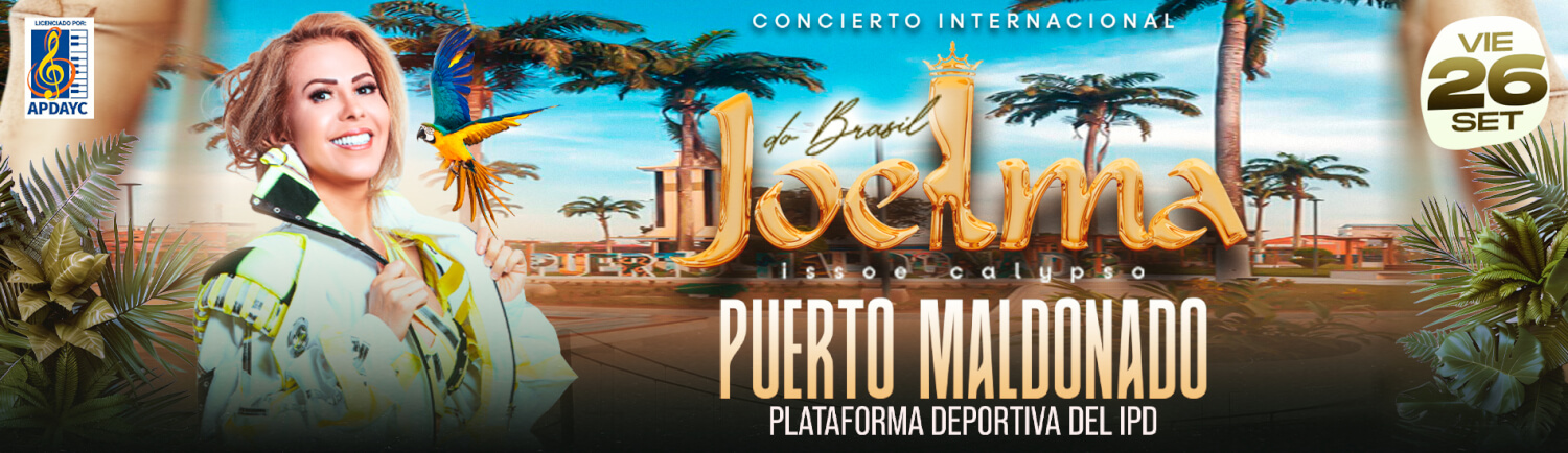 Joelma Isso é Calypso en Puerto Maldonado