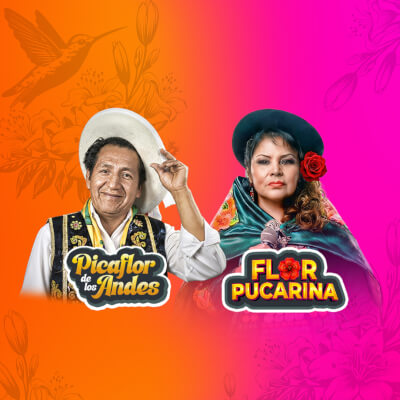 Artista Pucarina y Picaflor de Los Andes Juntos