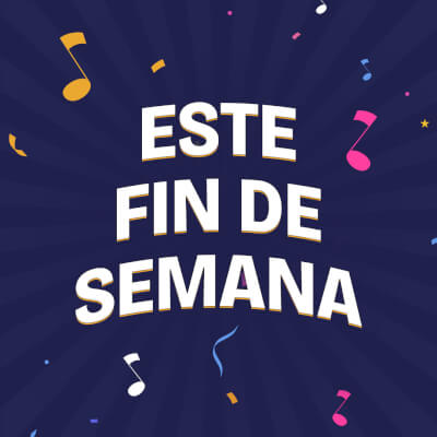 Artista ESTE FIN DE SEMANA