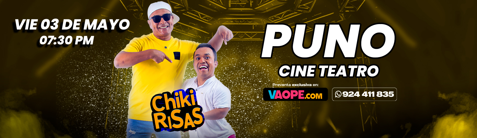 Chiki Risas en Puno