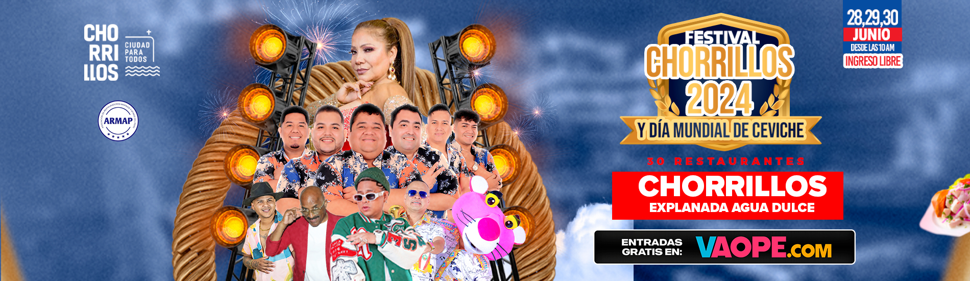 Festival de Chorrillos 2024 y Día Mundial Del Ceviche