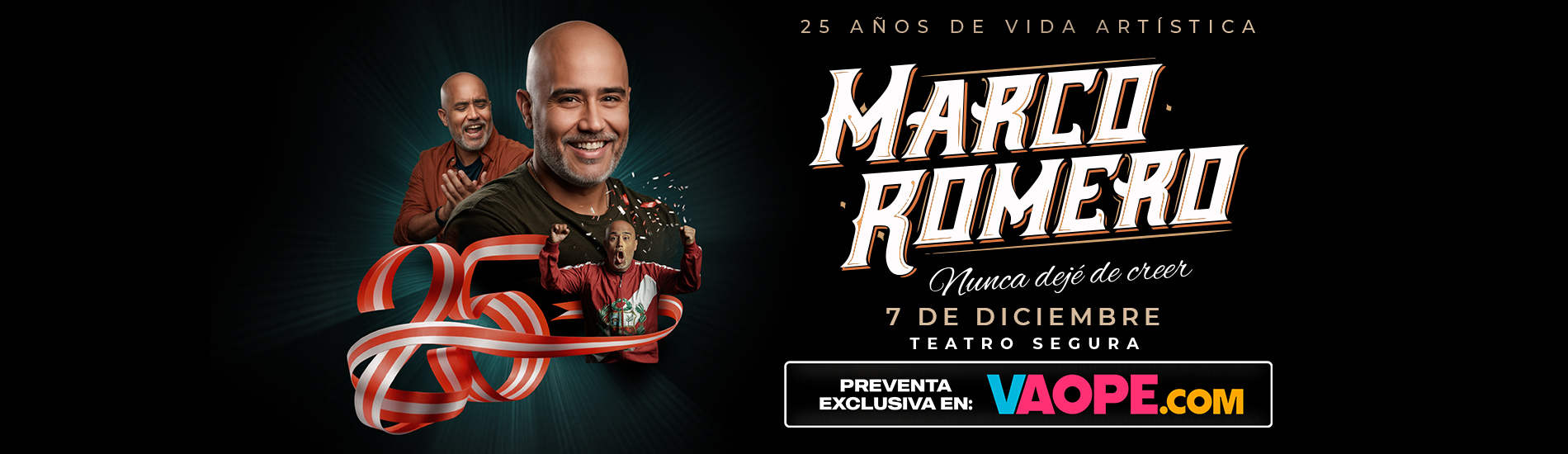 25 años Marco Romero - "Nunca dejé de creer"