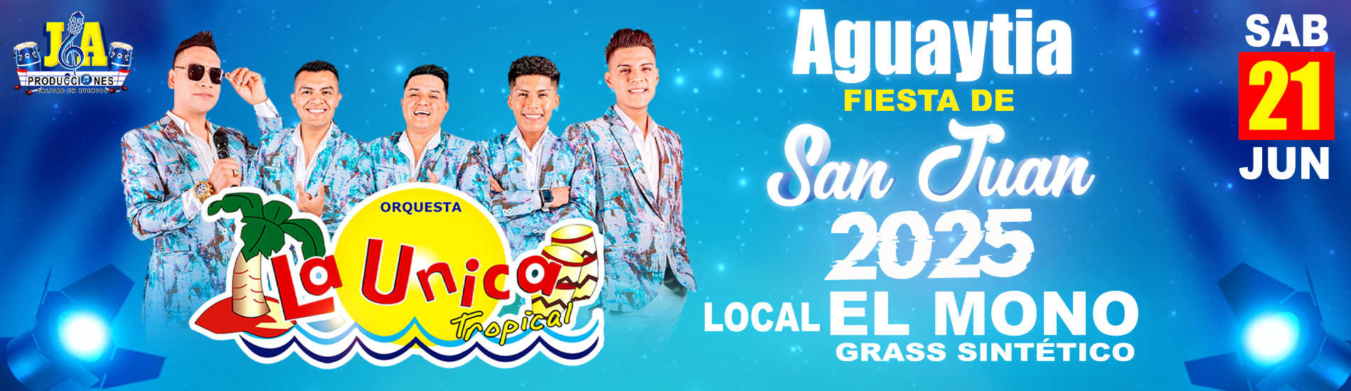 La Fiesta de San Juan 2025 con La Única Tropical en Aguaytia