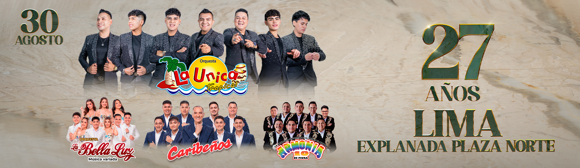 27° Aniversario de La Única Tropical
