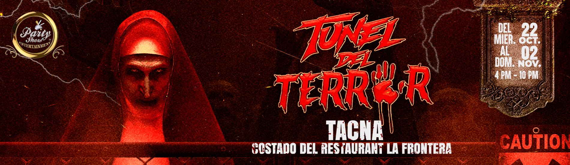 Tunel del Terror en Tacna