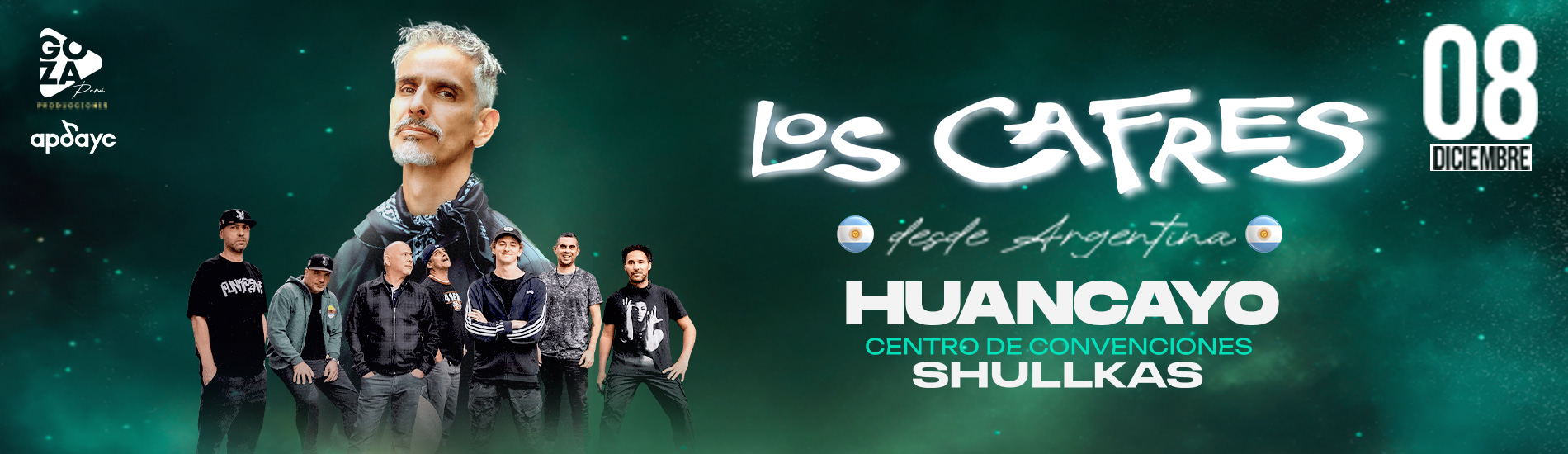 Los Cafres desde Argentina en Huancayo