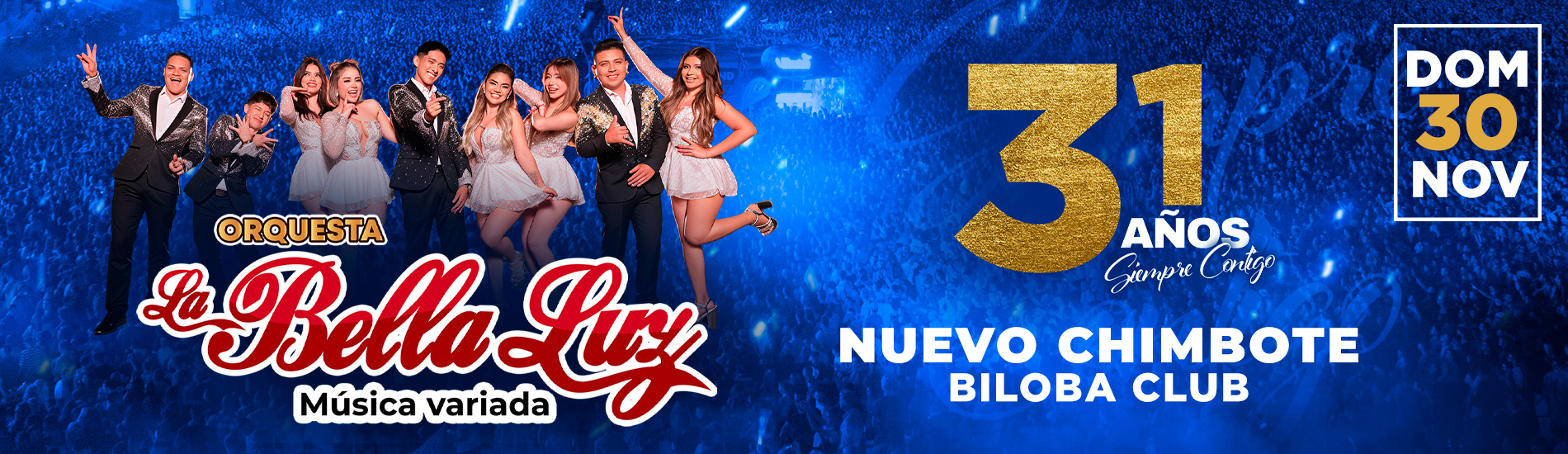 La Bella Luz en Biloba Club Nuevo Chimbote