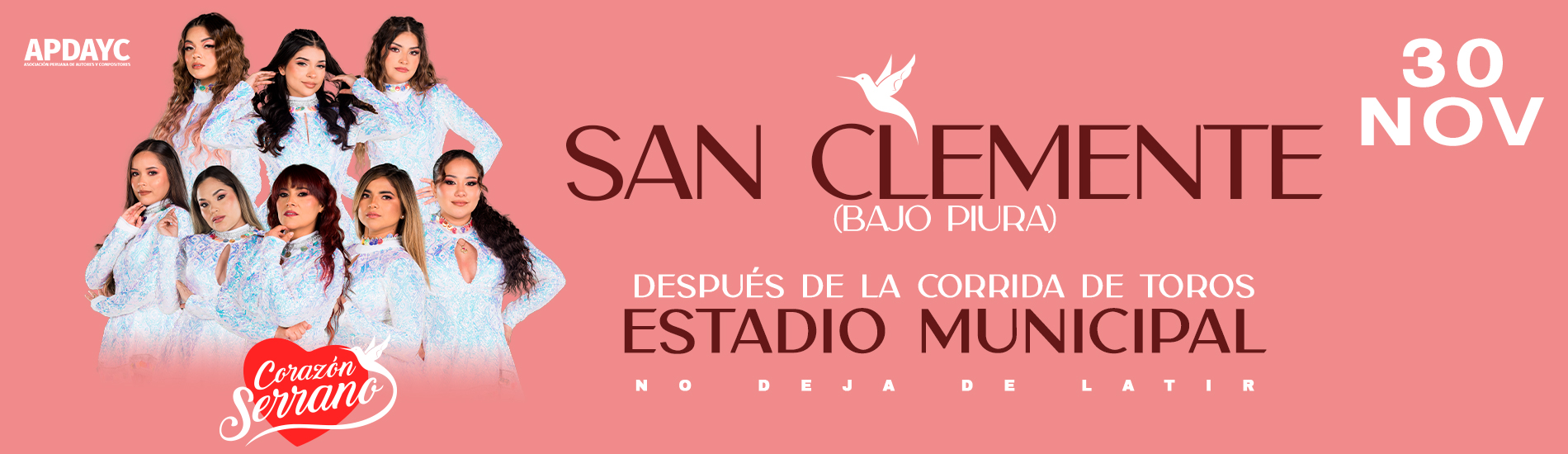 Corazón Serrano en San Clemente