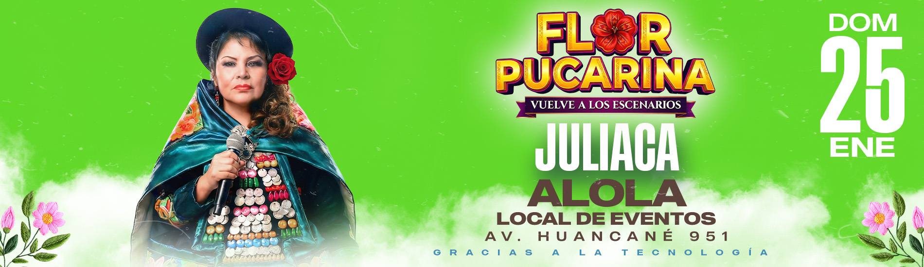 Flor Pucarina Vuelve a los Escenarios en Juliaca