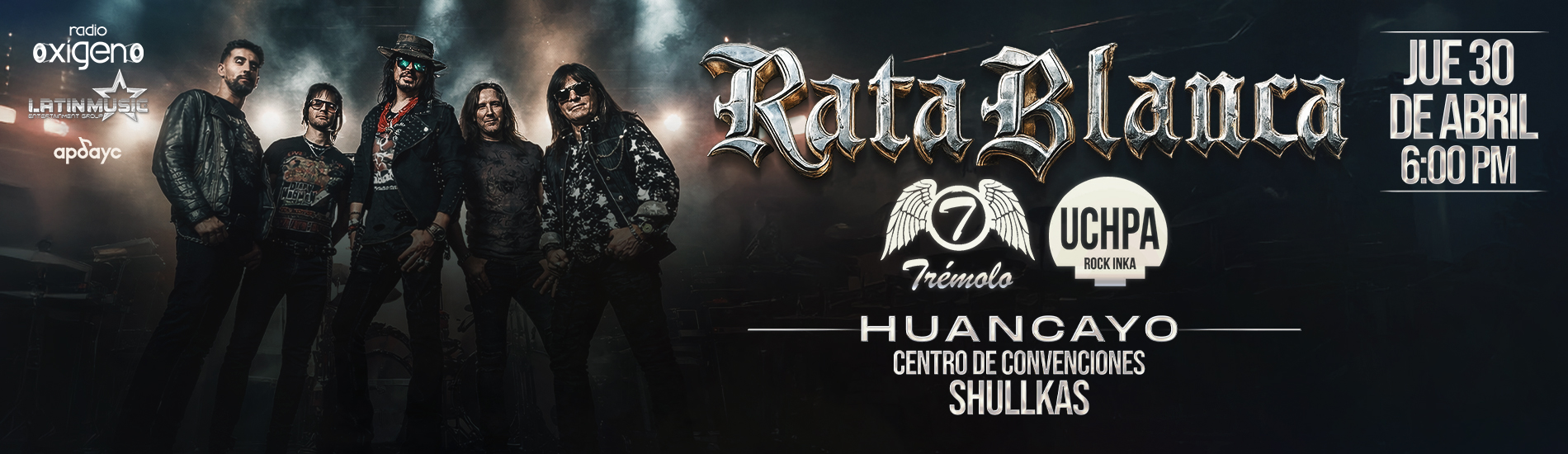 Rata Blanca en Huancayo