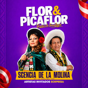 Flor Pucarina y Picaflor de los Andes Vuelven a los Escenarios en Scencia de La Molina 28-JULIO