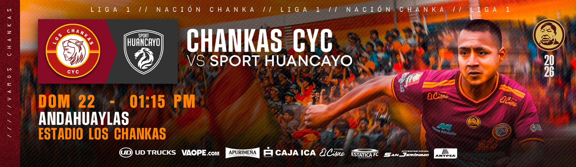 Los Chankas CYC vs Sport Huancayo
