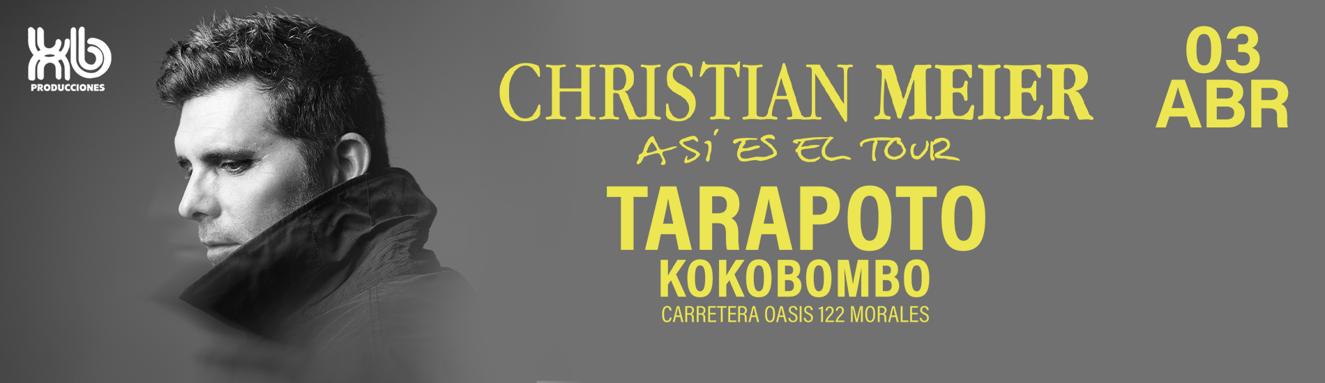 Christian Meier, Así es el Tours en Tarapoto