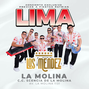 Previas a Fiestas Patrias con Los Méndez en Scencia de La Molina