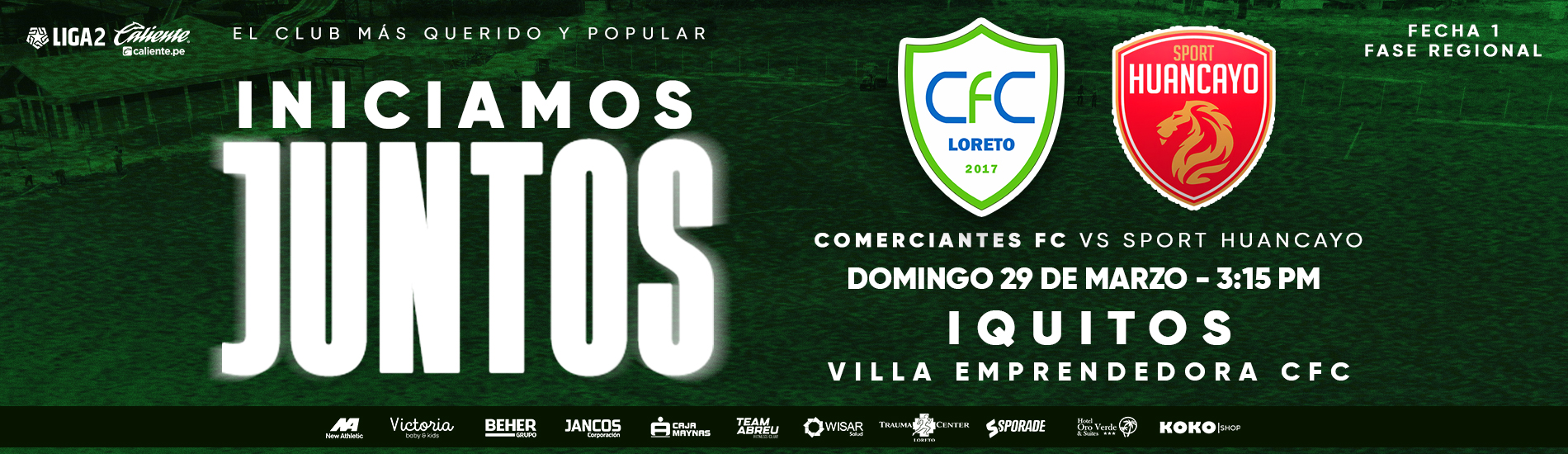 Comerciantes FC vs Sport Huancayo